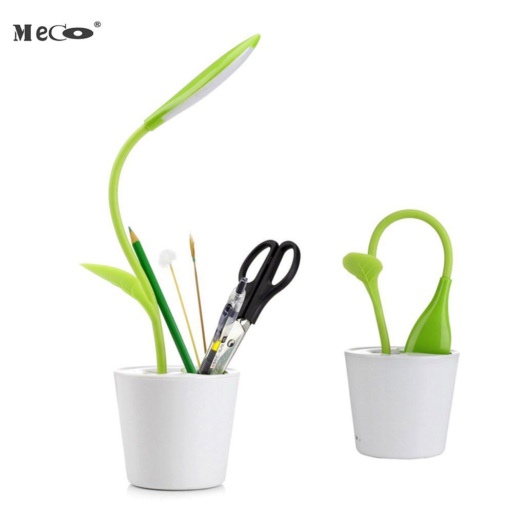 sapling pen holder desk lamp