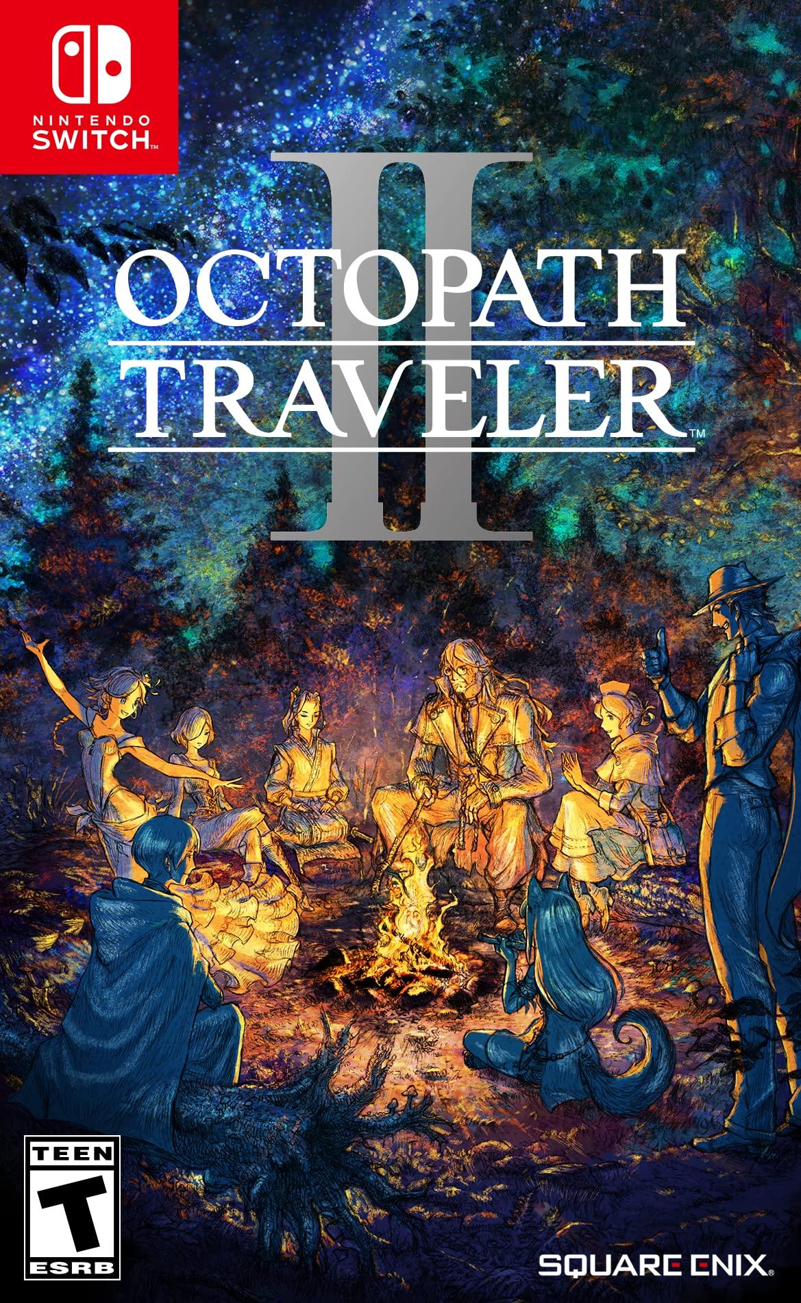 

Octopath Traveler II North Switch (Import America) - красный