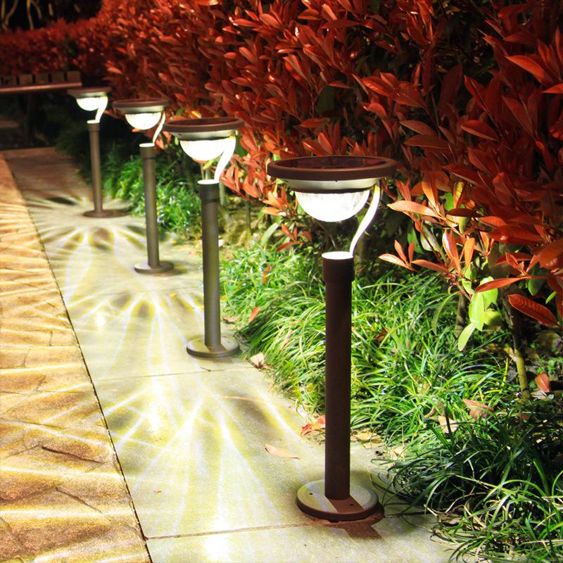 Super Bright LED Solar Lawn Light - Waterproof, Energy-Saving for Gardens, Courtyards, and Villas