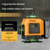 16-line High Precision Green Laser Level with Automatic Leveling for Indoor/Outdoor Use