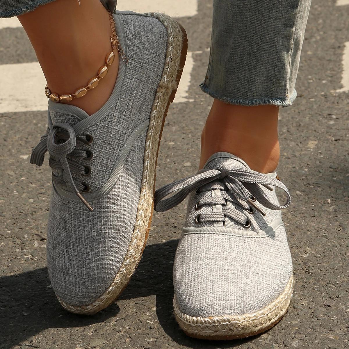 Неглубокие повседневные прогулочные туфли осенние женские туфли на низком каблуке плоские — фото 14