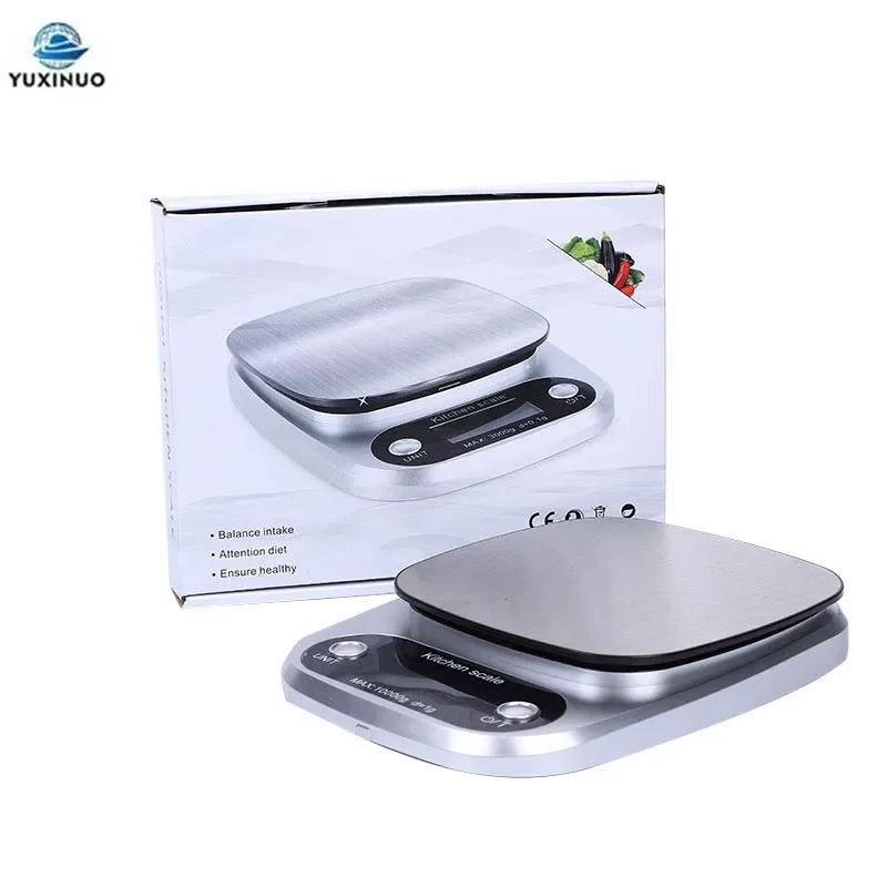 10KG/1G High Precision Kitchen Scale Electronic Jewelry Food Baking Scale Multifunction Measuring Tool Gram Scale Lcd Display Baking Tools