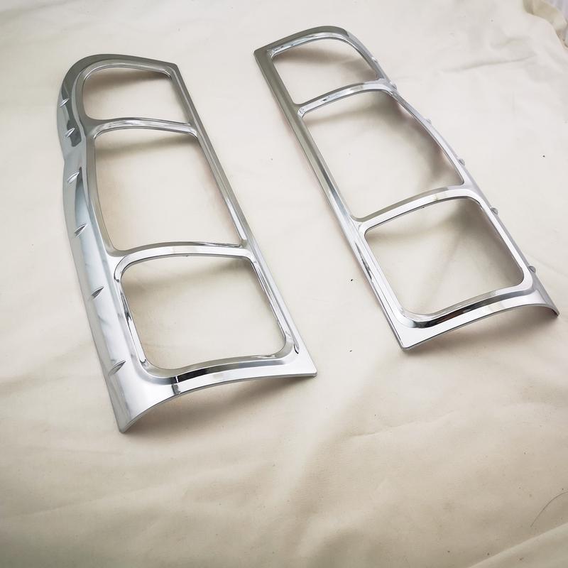 New ABS Chrome Car Accessories Plated Tail Lamp Cover Trim Paste Style For Ford Transit 2007 2008 2010 2011 2012 2014