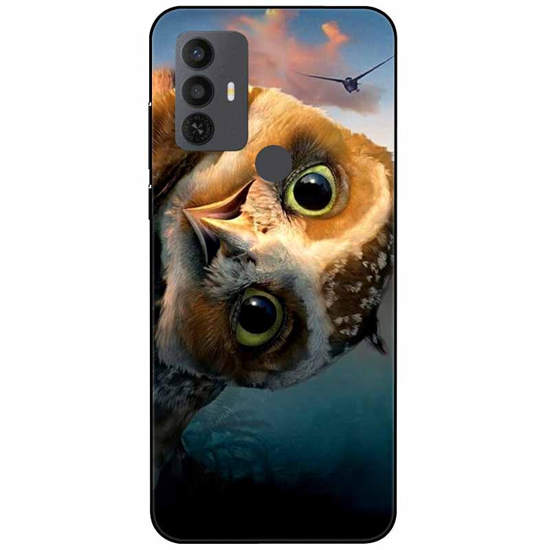 Für TCL 30 SE Hülle 305 6.52'' Silikon Weich Mode TPU Handyhülle für TCL 305 306 30SE Hülle 6165A Bumper Funda für TCL30SE 405