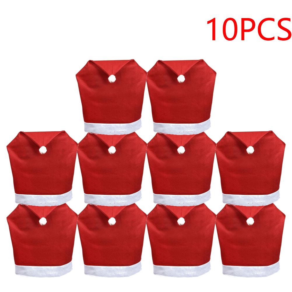 Christmas Chair Protector Cover Decorative Dining Chair Decor Cover Festival Favor Home Party Dinner Table Art Case