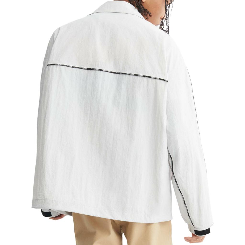 CALVIN KLEIN Jacket Men's Gray White J323210-PSX
