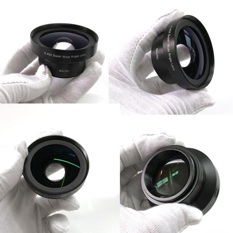 Universal Mobile Phone External Camera Lens Kit Double-layer Optical Glass No Distortion Wide-Angle Macro CPL Starlight ND