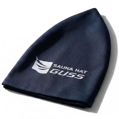 GUSS Sauna Hat Navy M Double Layer Insulation Machine Washable Dryer Safe Made In Japan Unisex