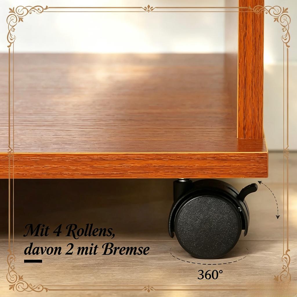 Open Design Storage Cabinet, Bedroom Wardrobe, Wood Storage Shelf, Portable Wardrobe