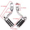 Nový Mount Motocykl gumová podnožka Stupačky Podlaha pro Harley Iron XL 883 1200 Street 750 500 Touring Custom Dyna