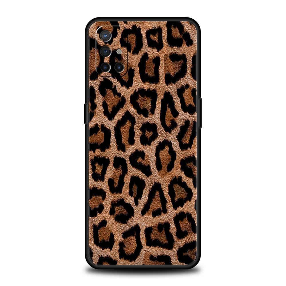 Fashion Tiger Leopard Print Phone Case For OnePlus 13 12 11 10 9 8 7T Pro 13R 12R 10R 9RT 8T Nord N200 2T CE 2 3 5G Lite Cover