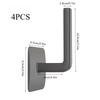 1Pcs Durable Storage Organizer Hat Rack Kitchen Wall No Drilling Cap Hook Holder Adhesive Baseball Cap Hanger for Door Closet