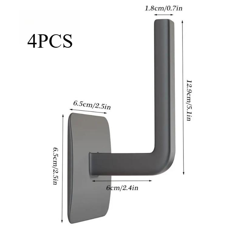 1Pcs Durable Storage Organizer Hat Rack Kitchen Wall No Drilling Cap Hook Holder Adhesive Baseball Cap Hanger for Door Closet