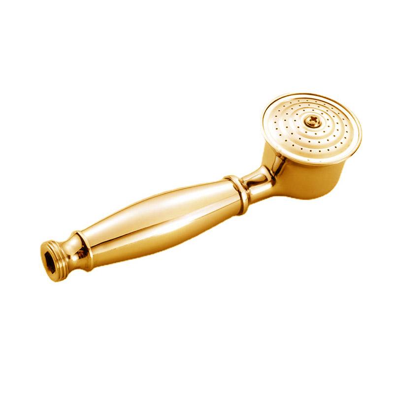 Soporte de mano cromado para ducha de baño de latón, reemplazo de mano para ducha de baño, accesorios de ducha de cobre