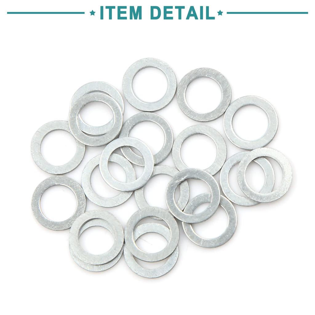 ACROPIX Automotive Crash Washer Drain Faucet Gasket 0.3 inch (8 mm) Inner