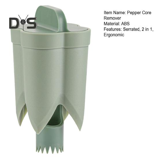 Pohodlná rukojeť Pepper Corer Ergonomický Praktický Chili Jalapeno Corer Remover