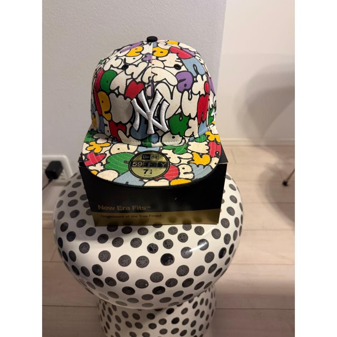 Used New Era 59FIFTY NY Yankees Cap Multi Paint
