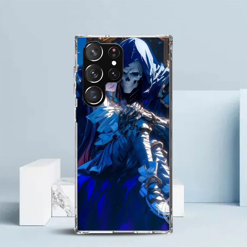 Albedo Overlord Anime Phone Case For Samsung Galaxy S24 S25 Edge S26 Ultra S22 S23 Plus S21 + S20 FE Soft TPU Back Cover Galaxy