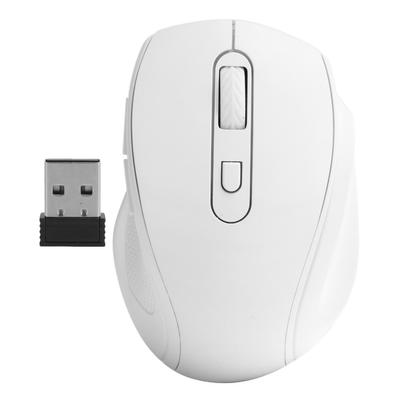 Wireless Mouse 2.4Ghz OfficeGaming Ergonomic Mice Notebook Desktop Computer AccessoriesWhite