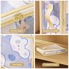 Transparent PVC Clothes Storage Bag Foldable Wardrobe Organizer With Zipper Handle For Quilts Blankets And Seasonal Home Storage And Daily Use