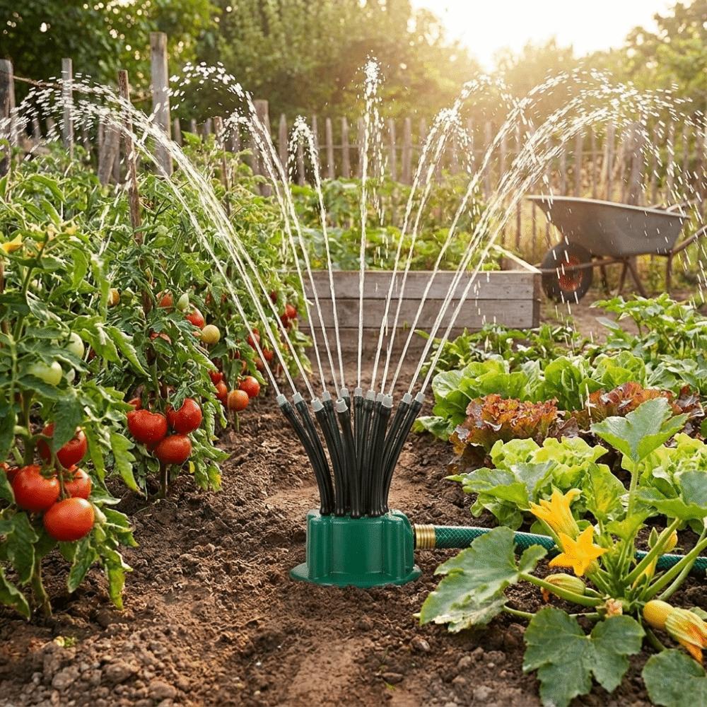 Large Area Garden Sprinkler Rotating Nozzle Lawn Sprinkler Watering System
