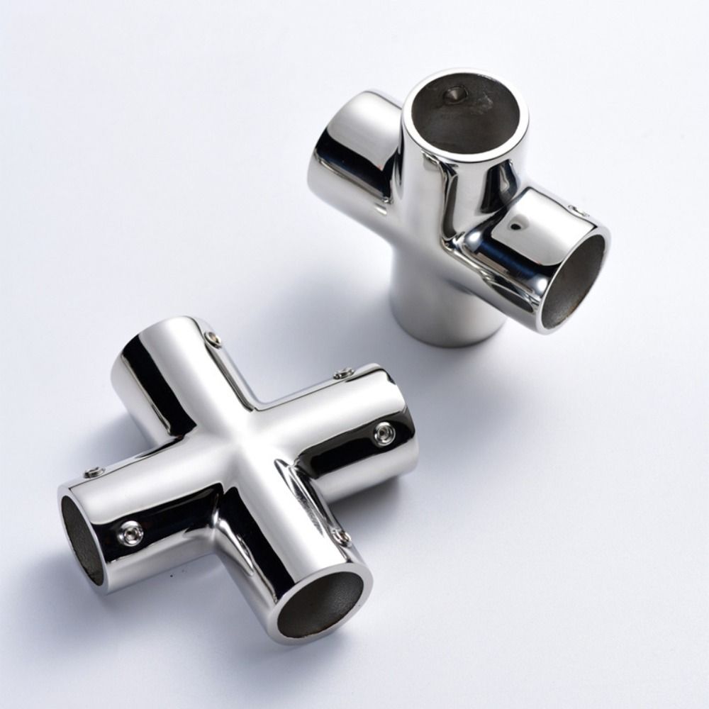 316 Stainless Steel Rail Fitting 22mm Tube Tube Pipe Connector Marine Hardware  Marine Application