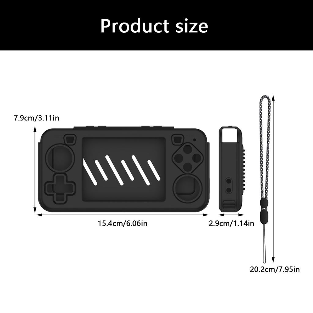 Waterproof Skin Cover for R36H Silicone Cover Scratchproof Housing Shell Game Console Protective Case Flexible Sleeve