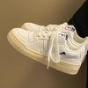 High Value Niche Original Retro Sports Board Shoes Women's Platform White Shoes Versatile Street Shooting Chic Hong Kong Style Shoes Tide