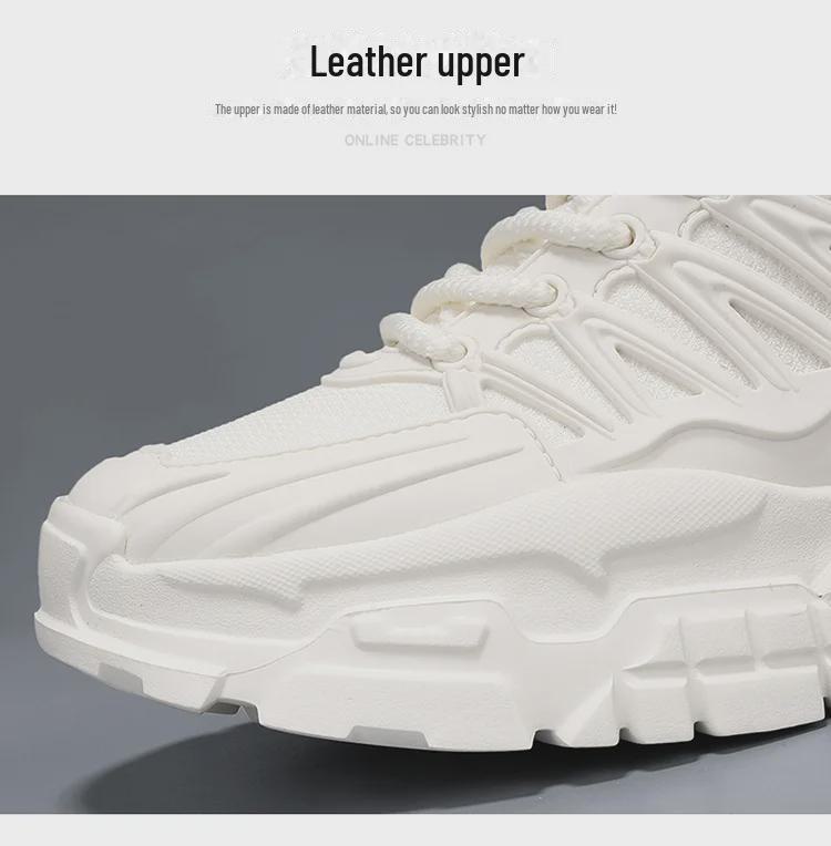 Daddy 2024 Men's Trendy Breathable Thick-Soled Running Sneakers & Casual Shoes