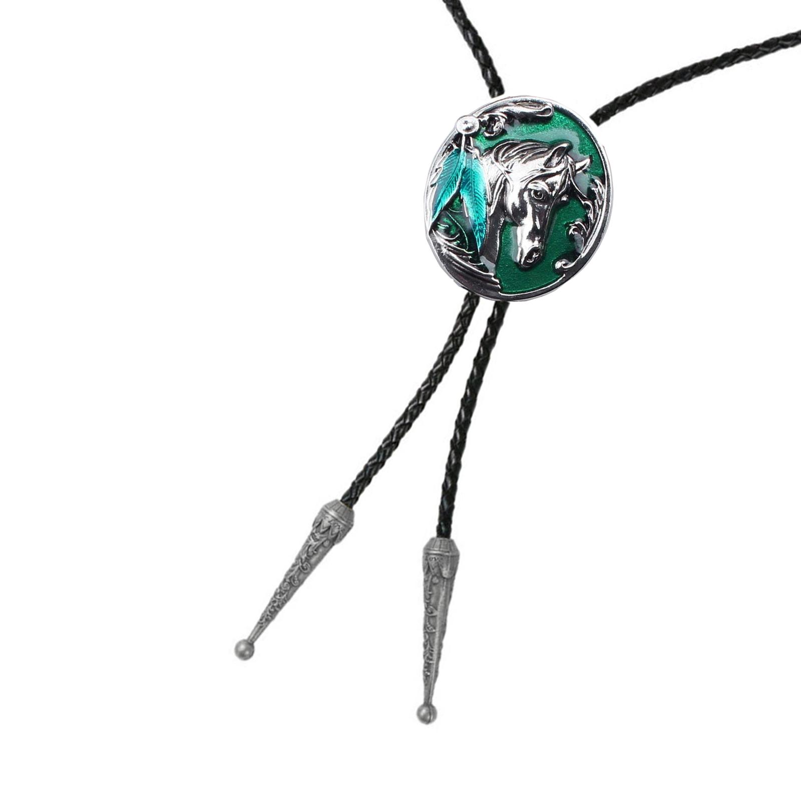 

Винтажный вестерн ковбойский галстук-боло галстук для лошади панк-лариат ожерелье аксессуар для костюма галстук-боло в стиле вестерн 6