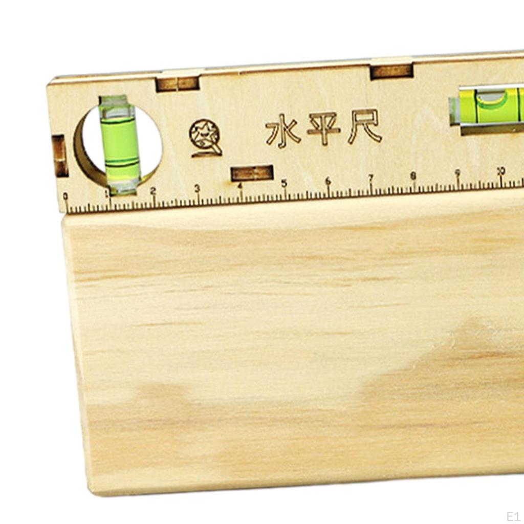 Přístroje na měření hladiny Bubliny Kapsa na nářadí Snadné použití Vysoce přesná horizontální pravítka