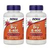 Now Foods 2 Pcs X Vegetarian Dry E-400 268mg 400IU Veg Capsules 100 Tablets