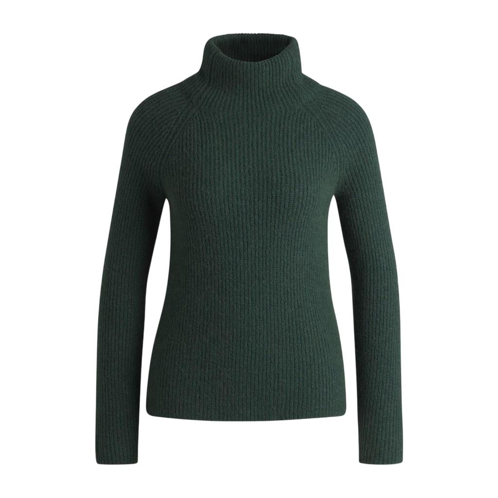 BOSS Womens/Ladies Rib Knit Regular Raglan Pullover