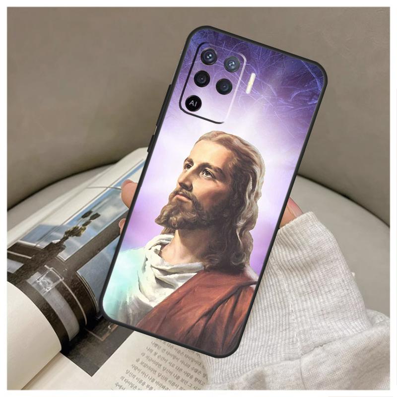 Faith Christian Religious Jesus Case For OPPO A96 A76 A16 A54 A74 A94 A98 A78 A5 A9 A15 A17 A77 A52 A72 A53S A57S A79 Cover