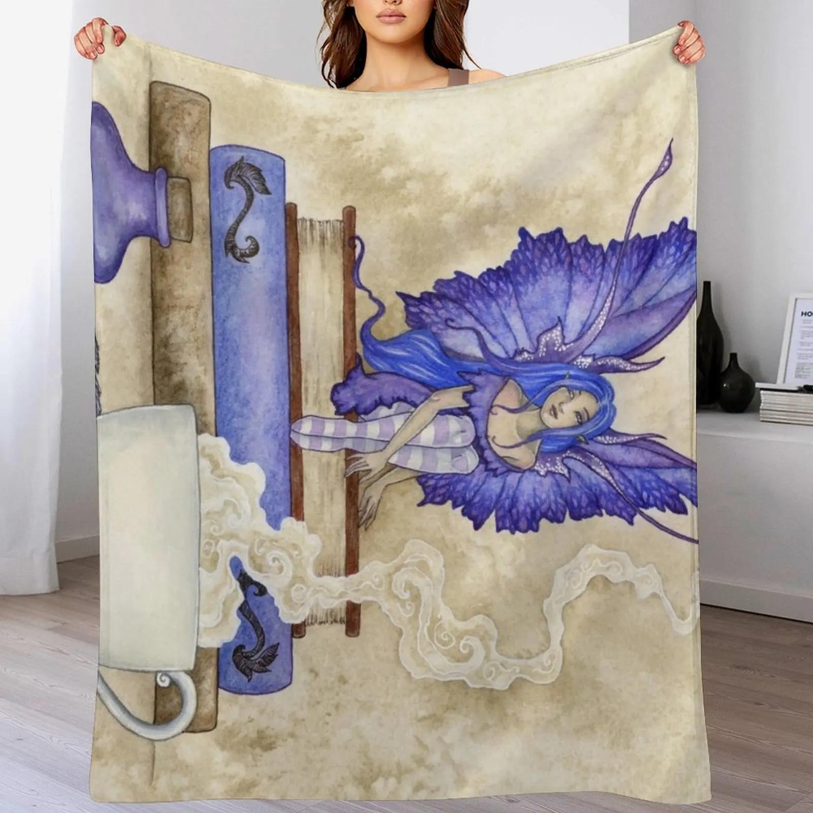 

Book Worm II Throw Blanket Year Round Soft Comfortable Blanket for Home 102x76cm(40x30in)