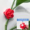 50 stk Plantestammeholder Roseformet veggklatreplante vinrankeholder Veggmontert Gjenbrukbare vinrankefesteklemmer for innendørs utendørsplanter