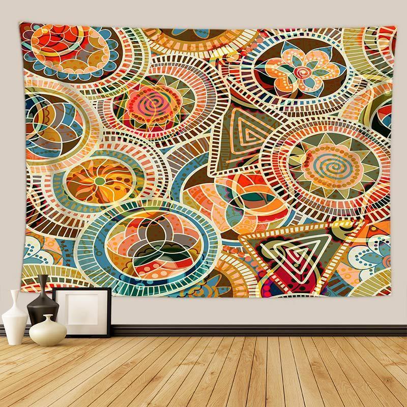 Mexican Style Tapestry 75x100 чёрный