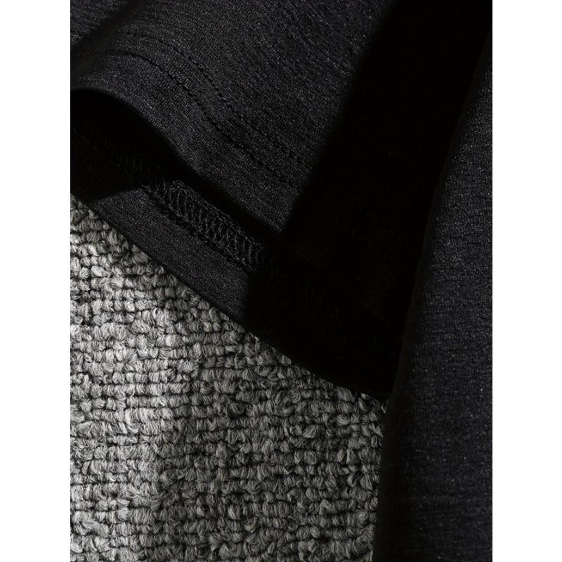 European Size T-Shirt Featuring a Melting Piano Keyboard Design, Perfect for Men, Ideal for Casual Summer Wear with Short Sleeves.