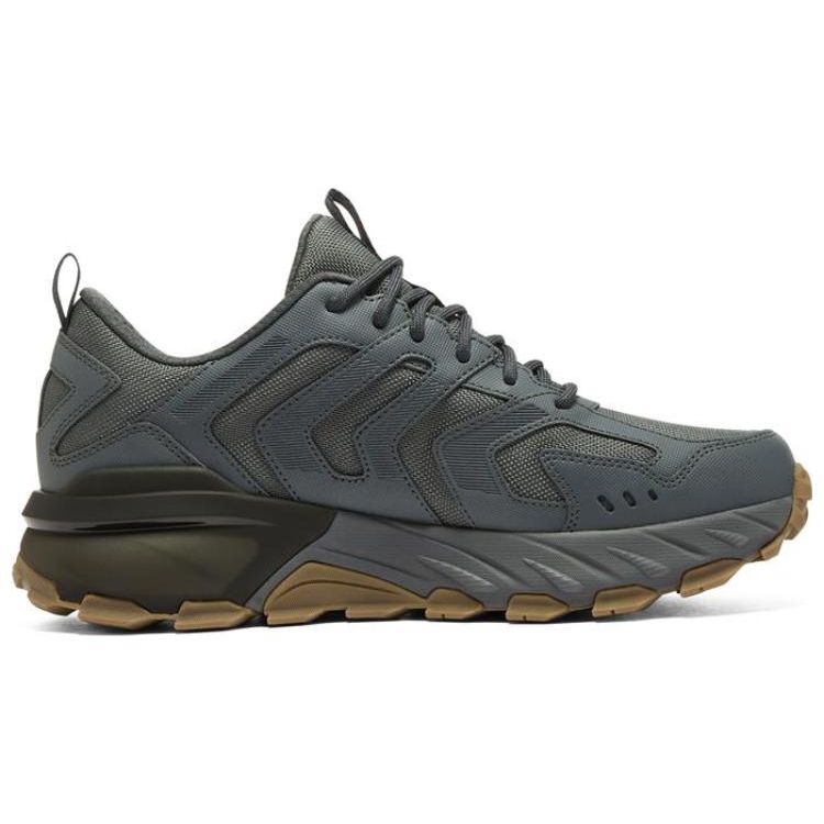 Skechers Max Protect Men Dark Gray Blue Mid Top Casual Shoes 237307C-SLT