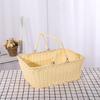 Imitation Wicker Shopping & Storage Basket