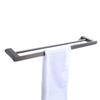 cmaos Gunmetal Grey Single Towel Bar