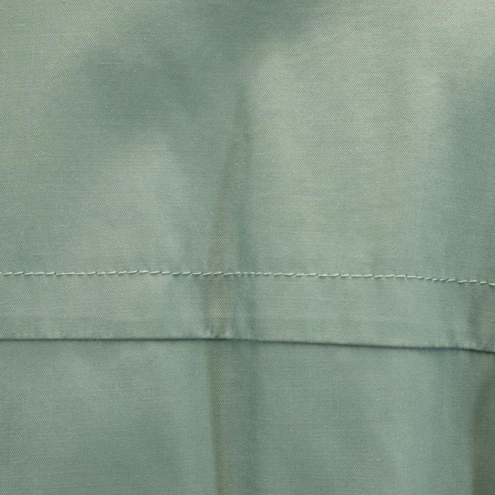 Yves Saint Laurent 90s Old Stainless Collar Coat M Green System Women Used