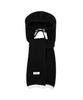 Bajal Logo Label Hooded Muffler Black