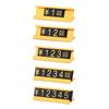 62KD Metal Number Price Tag Signs 1Box ArabicMall Price Label Accessory