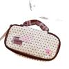 Vintage Polka Dot Pen Bag Made Of Polyester Fabric For School And Office Storage