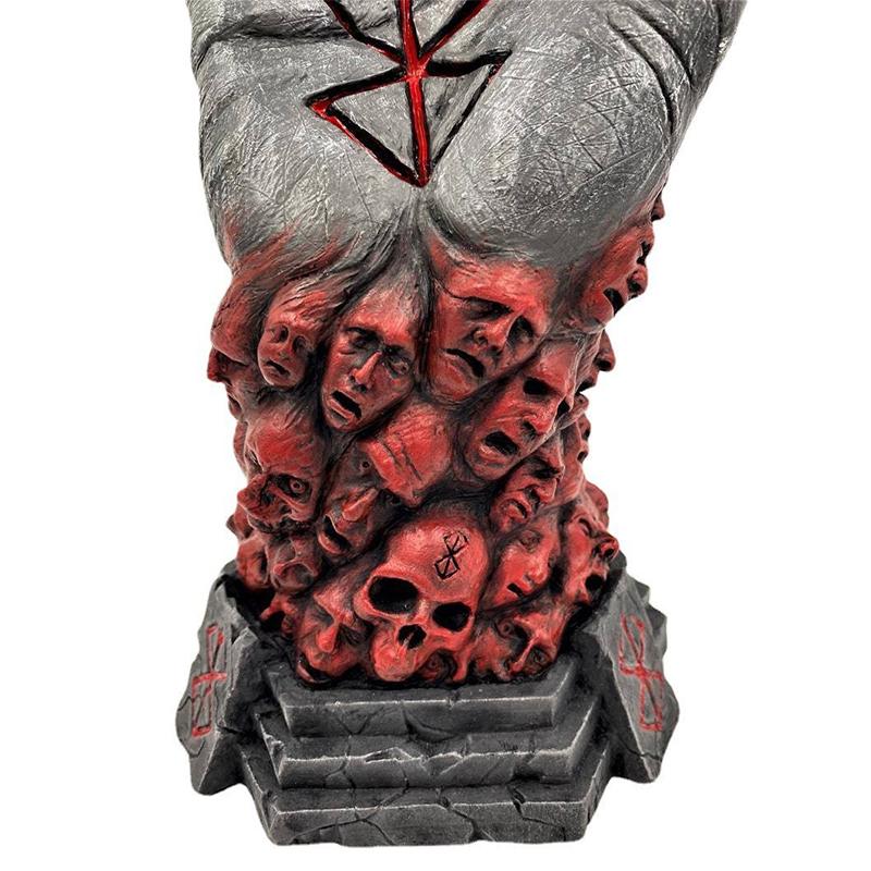 Berserk Hand Of God Resin Anime Figure Berserk Guts L Action Figure Black Swordsman Figurine Collectible Model Doll Toys