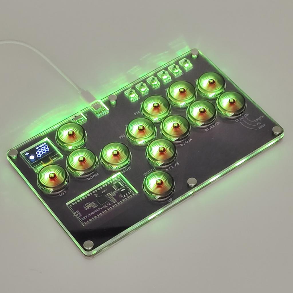 Игровая клавиатура Fighting Box, контроллер Hitbox Fighting Gamepad, аркадный джойстик, механическая клавиатура SOCD для ПК