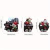 New Santa Claus Gift Decoration Resin Statue Ornament for Christmas Tree
