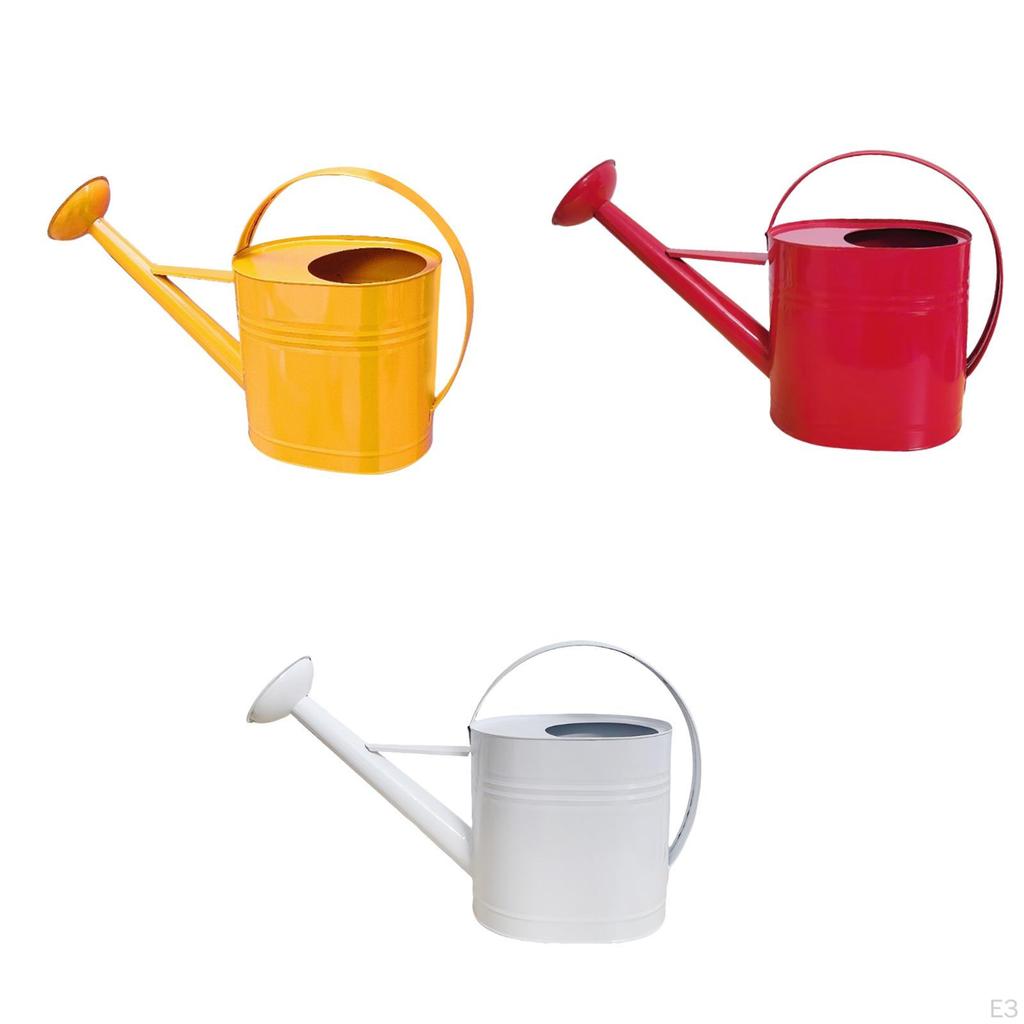 5 L Long Mouth Watering Can Garden Jug Lightweight Easy to Use with Handle Water for