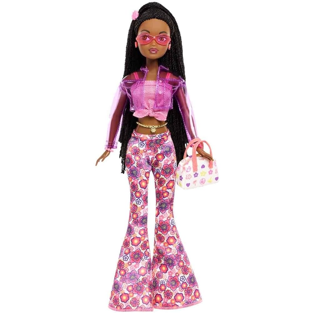 Barbie My Scene Jay Signature Black Doll House Playset for Role Play Ages 6 and Up
